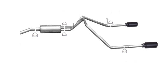 Gibson 2.25in Dual Split Cat-Back Exhaust | Ram 1500 Big Horn 5.7L (11-18) (66565B)