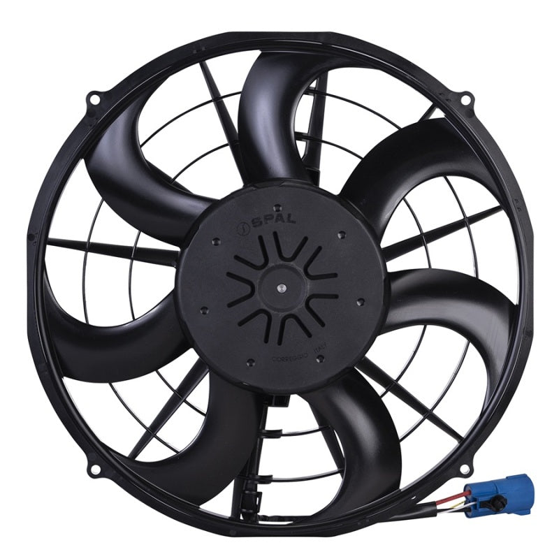 SPAL 30107101-PKG 16in Brushless Fan Drop-In w/Jumper Harness