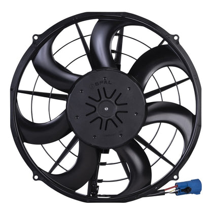 SPAL 30107101-PKG 16in Brushless Fan Drop-In w/Jumper Harness