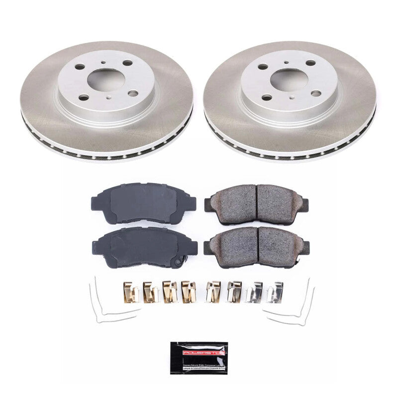 PowerStop Rotor Kit | 1993–1997 Toyota Corolla (SC1151)