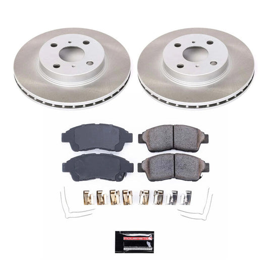 PowerStop Rotor Kit | 1993–1997 Toyota Corolla (SC1151)