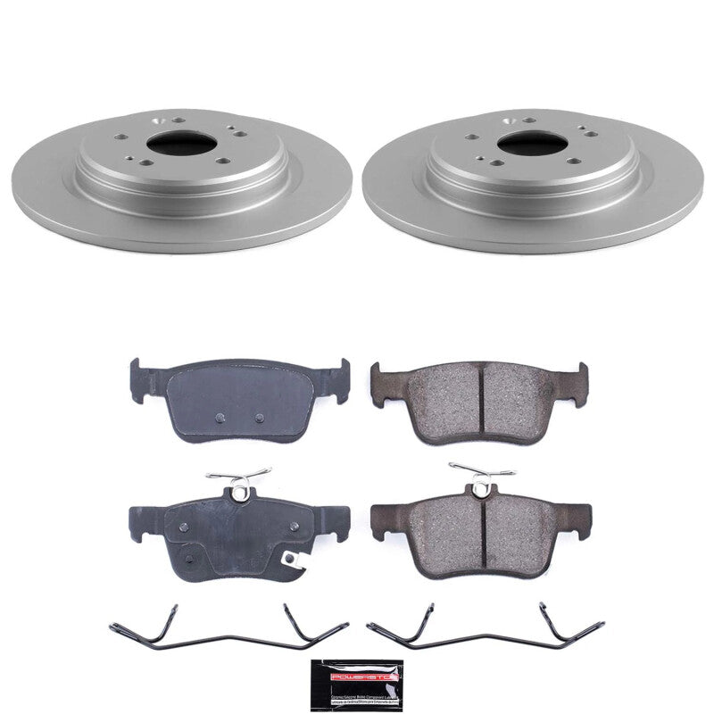 PowerStop 19-24 Acura RDX Rear Z17 Coated Brake Kit (CRK9277)
