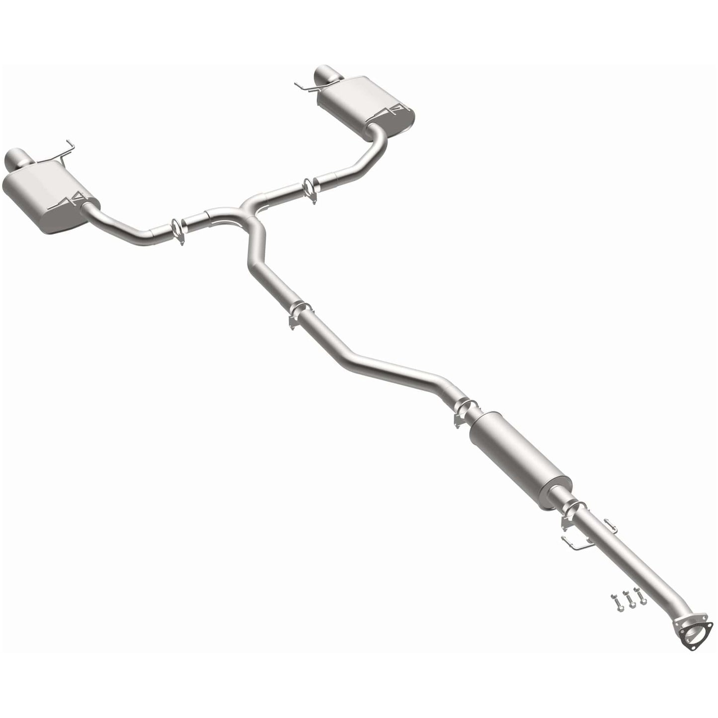 BRExhaust 2009-2014 Acura TSX 2.4L Direct-Fit Replacement Exhaust System