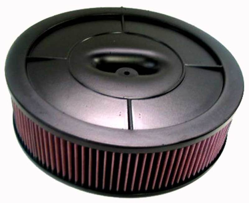 K&N 61-2000 Flow Control Custom Air Filter Assembly for Holley 2-Barrel Carburet