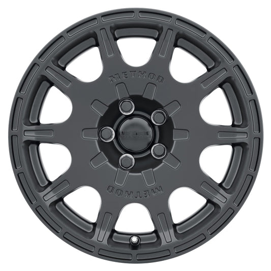 (set of 4) Method MR502 VT-Spec Matte Black | 15x7" +15mm | 5x100mm Wheel