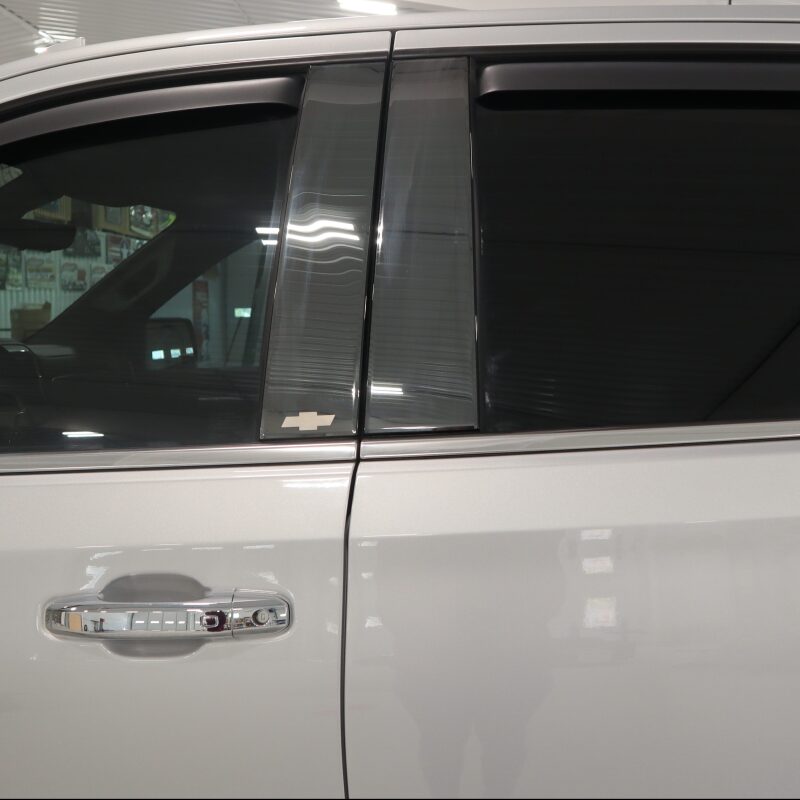 Putco 2020 Chevy Silverado HD Pillar Posts | Bow Tie Etching Black Platinum (402671BPGM-1)