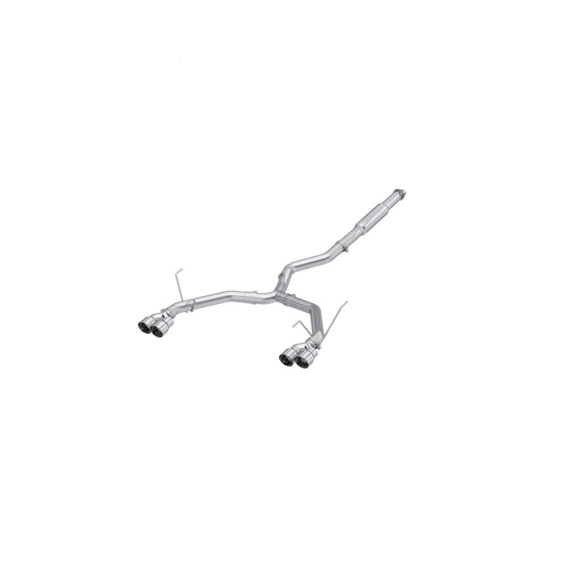 MBRP 3" Quad Tips Cat-Back | 2022+ Subaru WRX