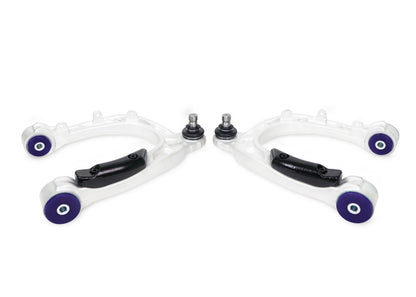 SuperPro ALOY0024K Front Upper Suspension Control Arm Kit for Tesla