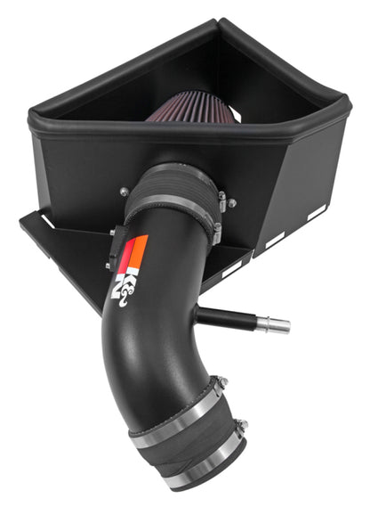 K&N High Flow Performance Intake Kit | Ram 2500/3500 6.4L V8 (14-15) K&N Engineering 77-1568KTK Ram 2500/3500 6.4L V8 High Flow Intake Kit