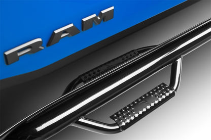 N-Fab Nerf Step 15.5-17 Dodge Ram 1500 Crew Cab - Gloss Black - Cab Length - 3in