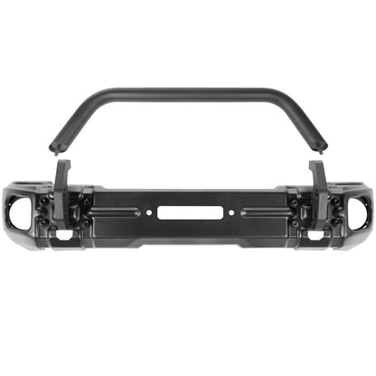 Rugged Ridge 11549.13 Arcus Front Bumper w/ Winch Tray for 2007-18 Jeep JK