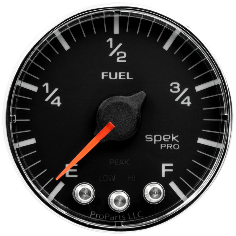 Autometer Spek-Pro 2 & 1/16" Programmable Fuel Level Gauge