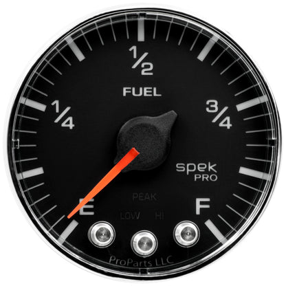 Autometer Spek-Pro 2 & 1/16" Programmable Fuel Level Gauge