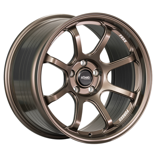 Konig F6SX Race Bronze | 18x9.5" +25mm | 5x114.3mm Wheel