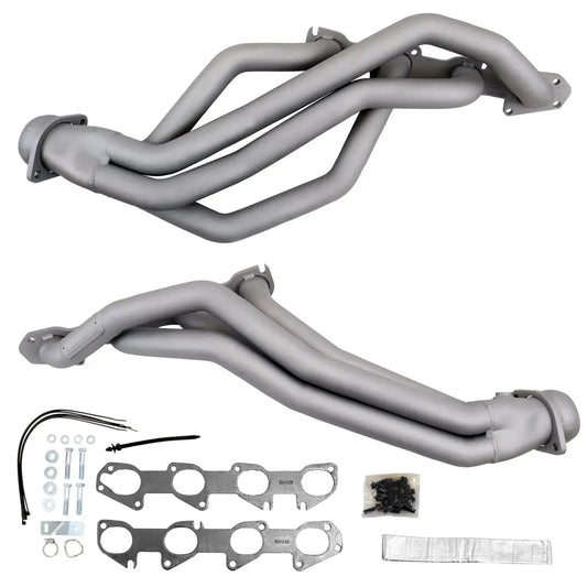 BBK Performance 19502 5.7 1.75" Long Tube Headers Titanium for 09-26 Ram 1500