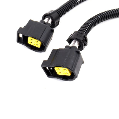 BBK 05-20 Dodge 4 Pin Square Style O2 Sensor Wire Harness Extensions 12 (pair)