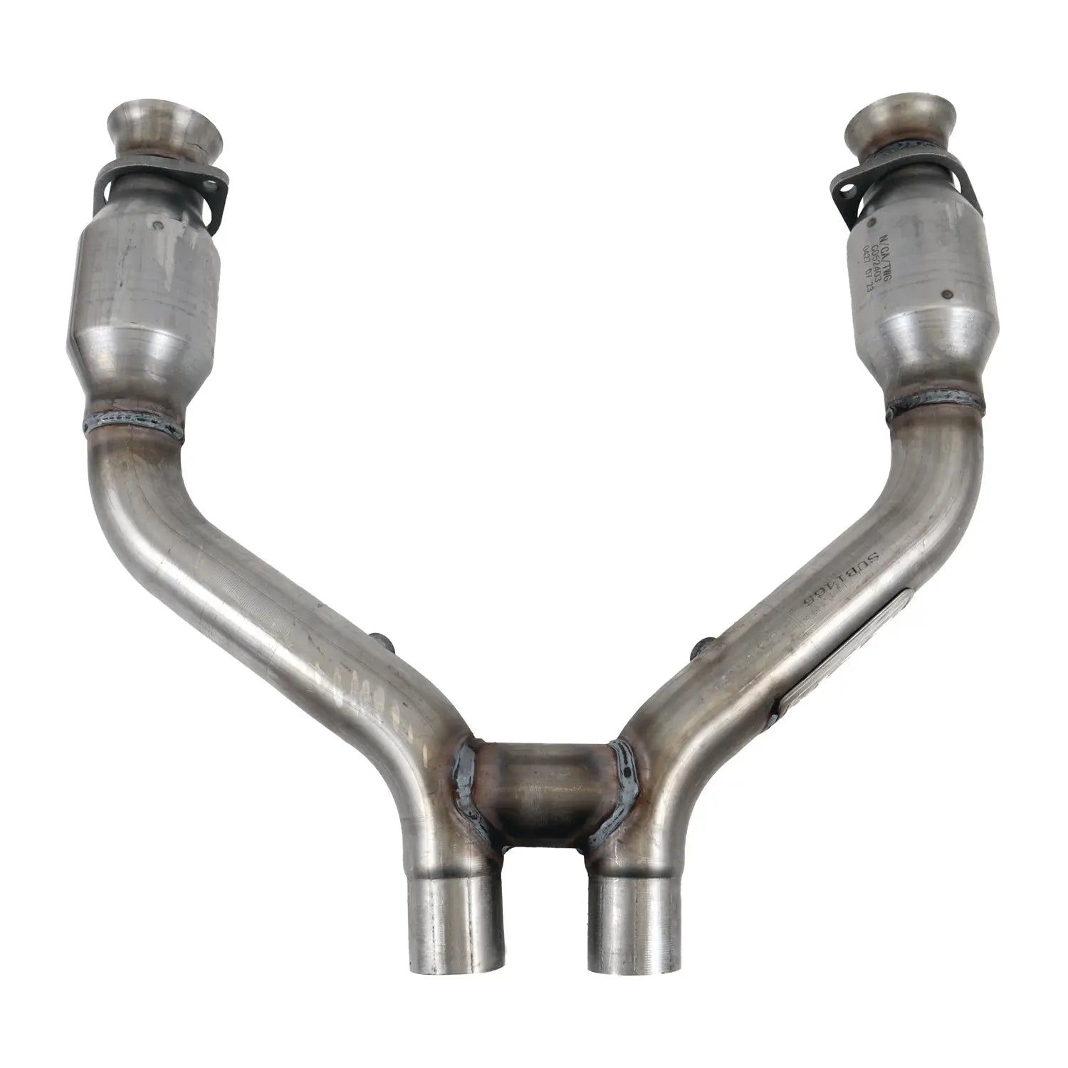 BBK 15-23 Mustang V6 Short Mid H Pipe w/ Catalysts (1465)