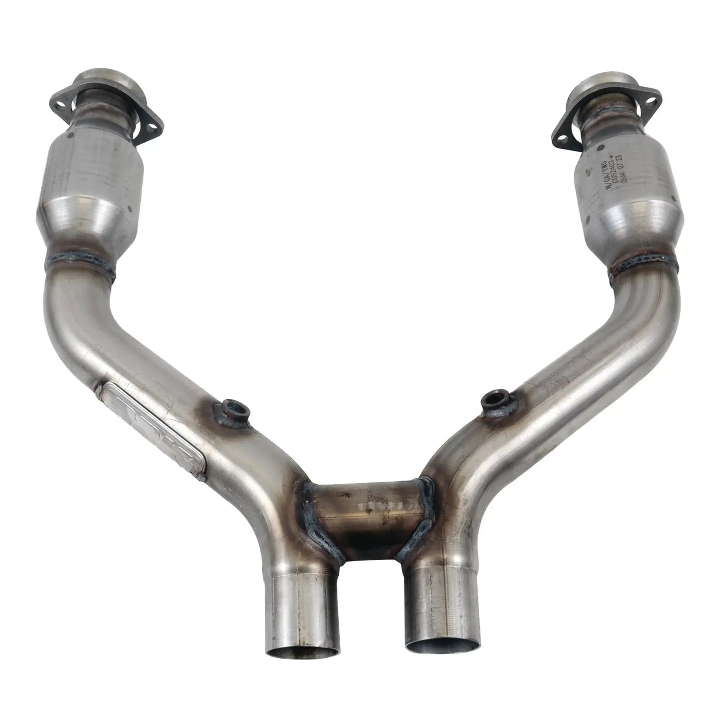 BBK 15-23 Mustang V6 Short Mid H Pipe w/ Catalysts (1465)
