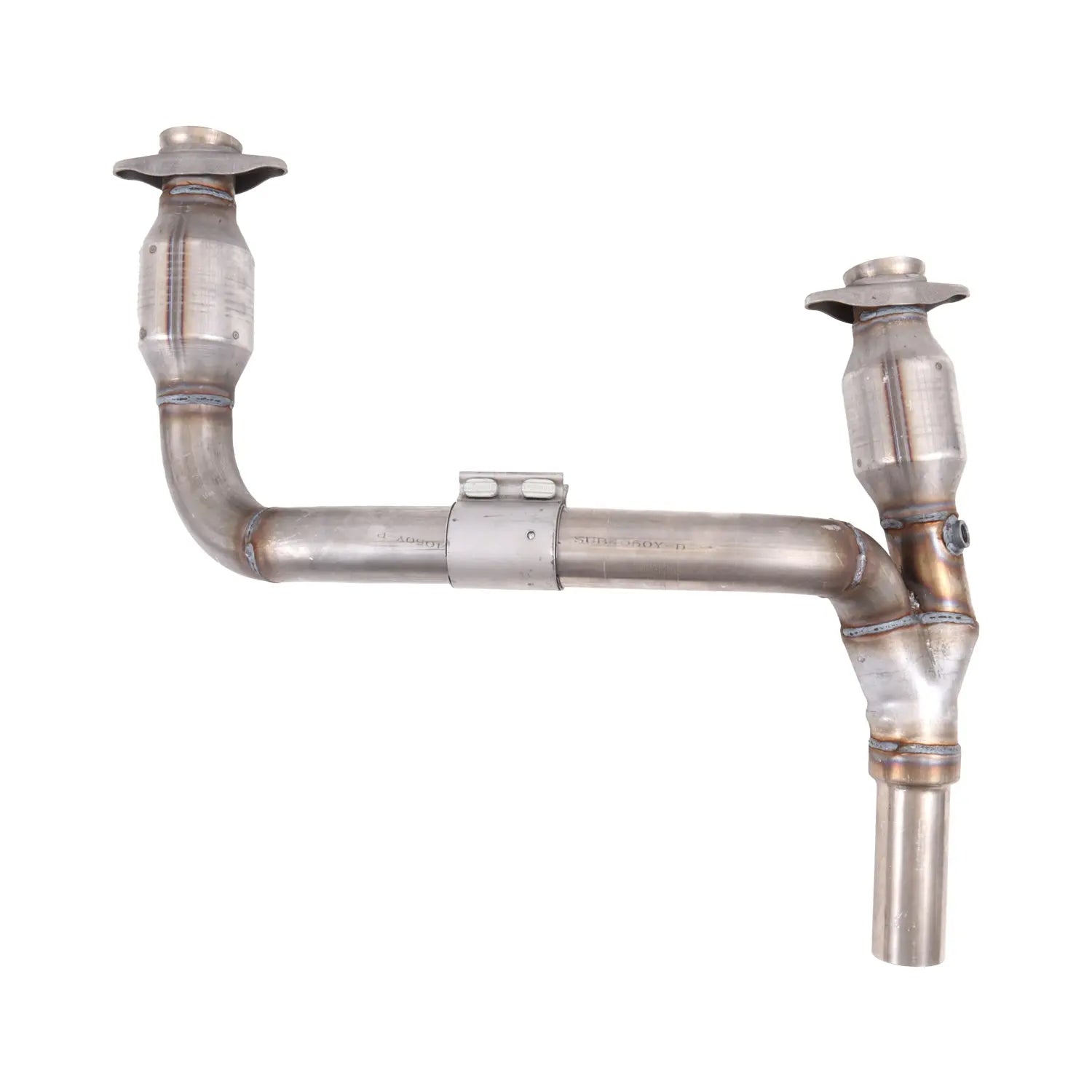 BBK 07-18 Jeep Wrangler 3.8 V6 Long Tube Headers & Y Pipe - 1-5/8 Ceramic (40500)