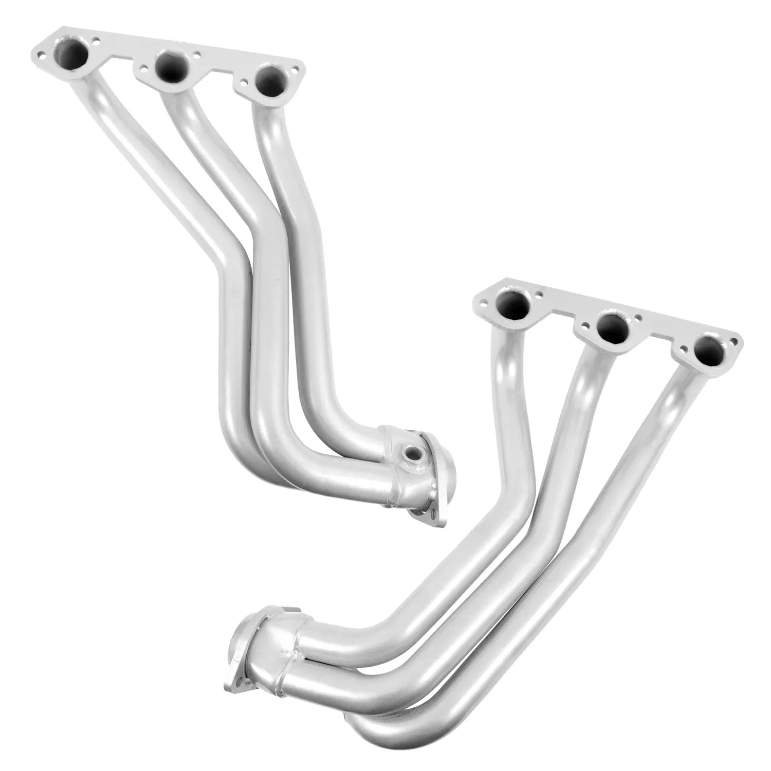 BBK 07-18 Jeep Wrangler 3.8 V6 Long Tube Headers & Y Pipe - 1-5/8 Ceramic (40500)