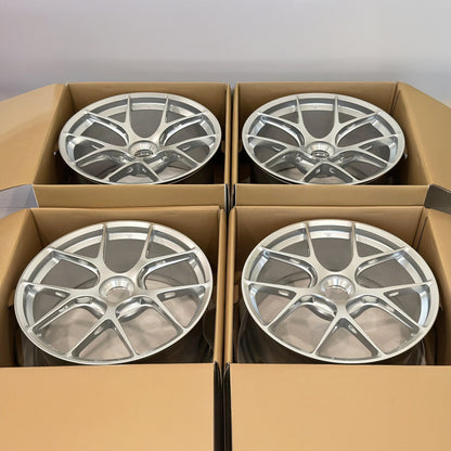 BBS FI-R 20x9 +52, 20x12 +44 CL Diamond Silver (SET)