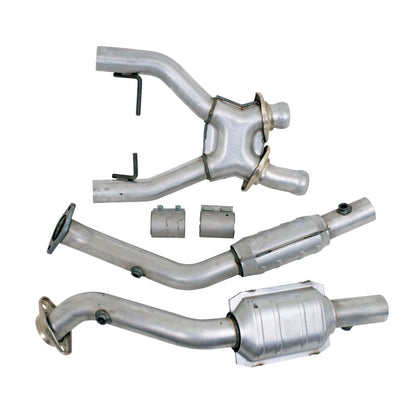 BBK 96-98 Mustang 4.6 Cobra High Flow X Pipe w/ Catalytic Converters (1618)