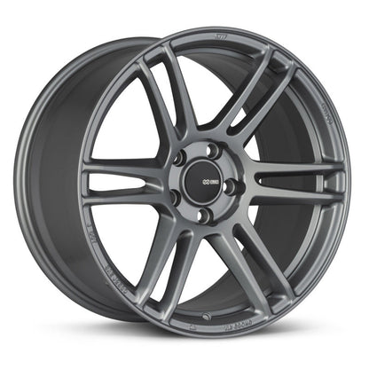 (set of 4) Enkei TSR-6 Titanium Gray | 18x8.5" +38mm | 5x114.3mm Wheels
