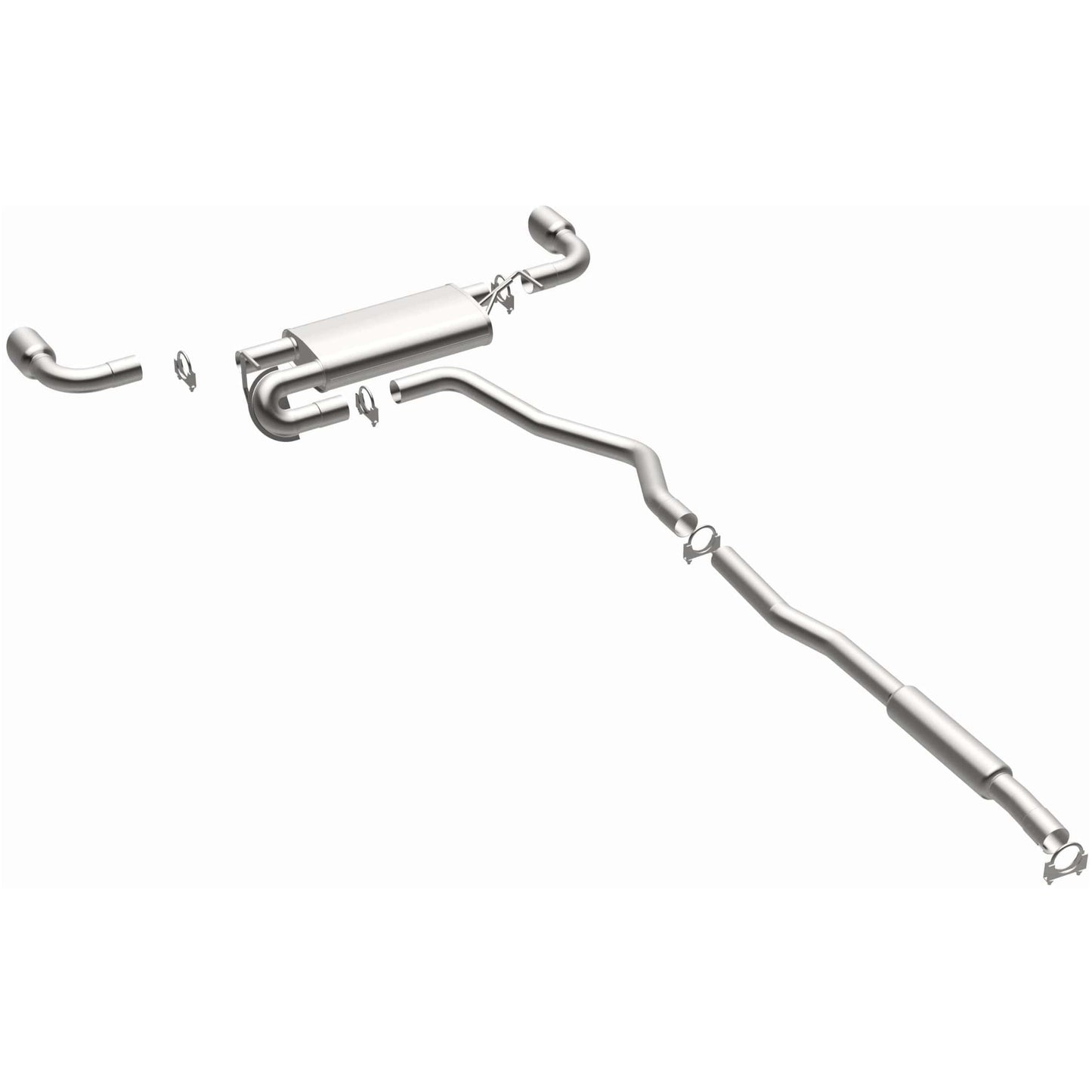 BRExhaust 2014-2022 Jeep Cherokee 3.2L Direct-Fit Replacement Exhaust System