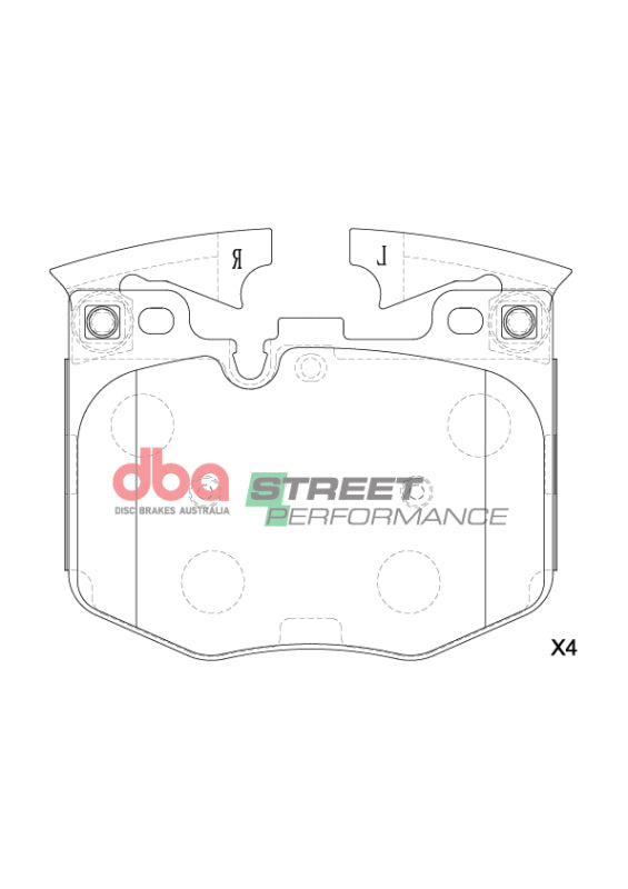 DBA Front Street Performance Brake Pads | BMW 420i Msport (23+) (DB15107SP)
