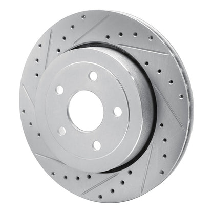 DFC D&S Silver Brake Rotor (REAR LEFT): Jeep Grand Cherokee (06-10)