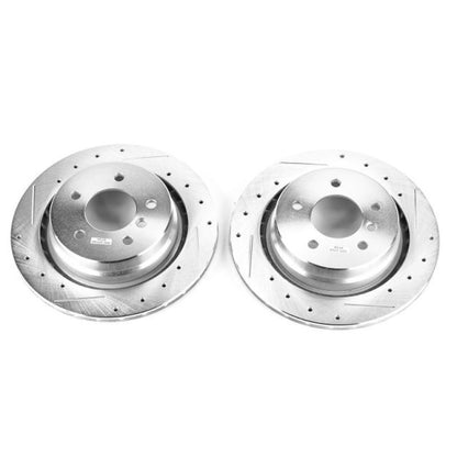 PowerStop Drilled & Slotted Rear Rotor | BMW M3 (95-99) (EBR464XPR)