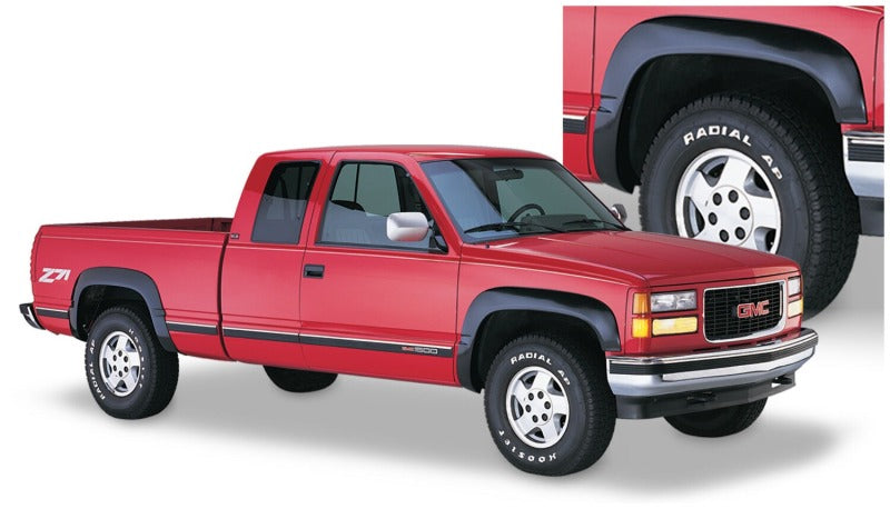 Husky Liners 2804904 OE Style Fender Flare 4-Piece Set - Black Smooth Finish