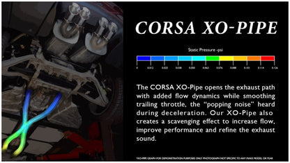 Corsa XO Pipe Exhaust | Chevy Corvette (05-13) (14163)