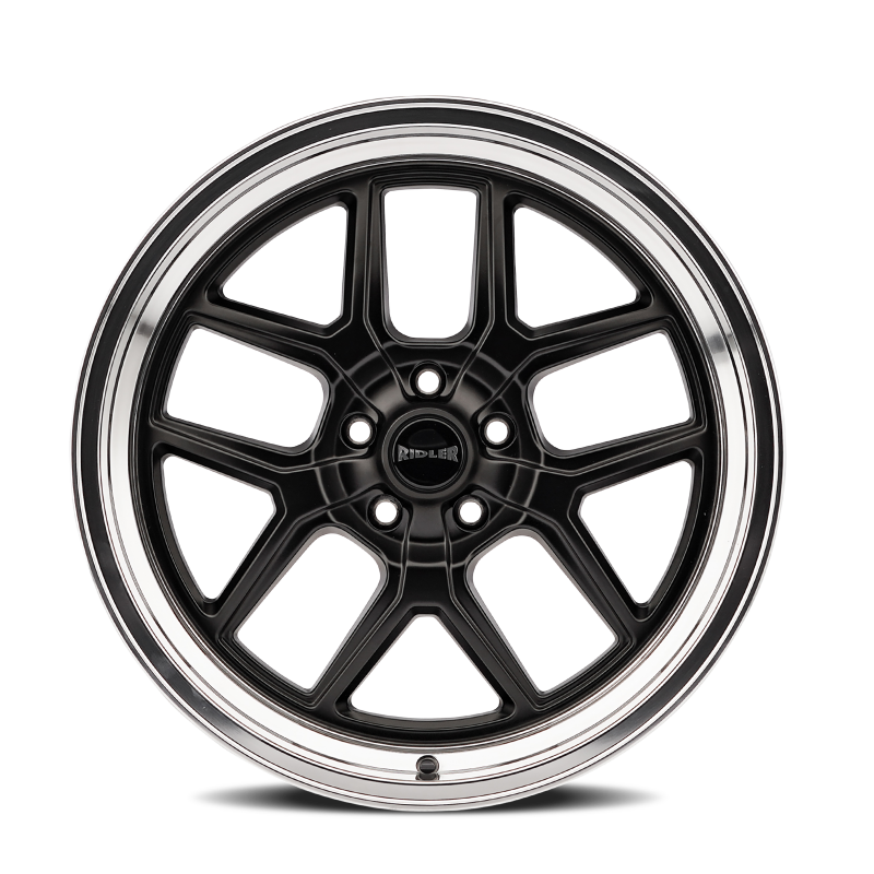 Ridler Wheels 610 Matte Black Polished | 20x10" +0mm | 5x120.65mm Wheel