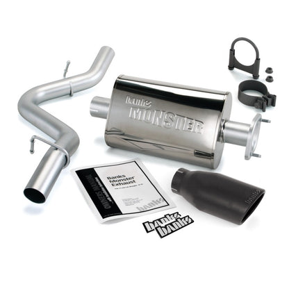 Banks SS 2.5in Monster Exhaust | Jeep Wrangler (97-07) (51315-B)
