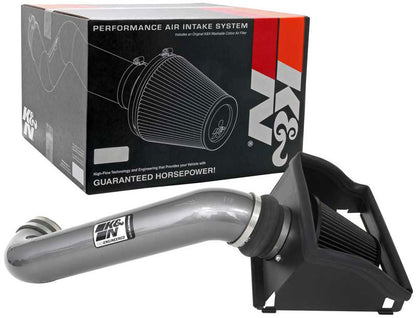 K&N 21-23 Ford F-150 5.0L V8 Performance Air Intake System | Ford F-150 5.0L V8 (21-23)