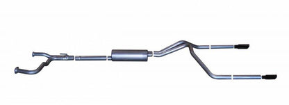 Gibson 2.5in Cat-Back Dual Split Exhaust | Nissan Titan LE (04-09) (68500B)