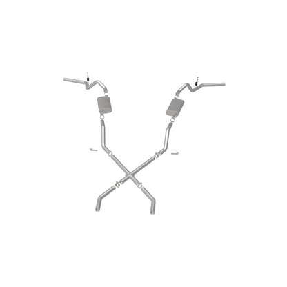 MagnaFlow Crossmember-Back Performance Exhaust System | Chevrolet 1960-72 (16643)