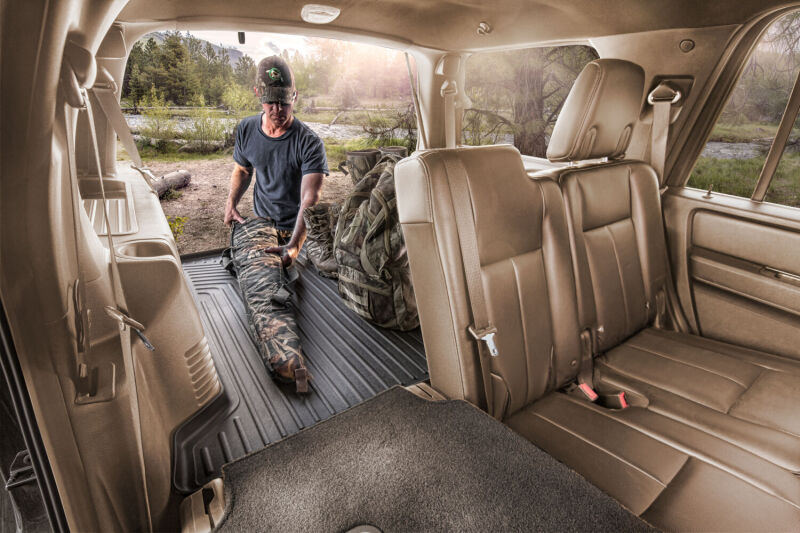 Husky Liners 10-12 Toyota 4Runner WeatherBeater Black Rear Cargo Liner (Standard Cargo Area)