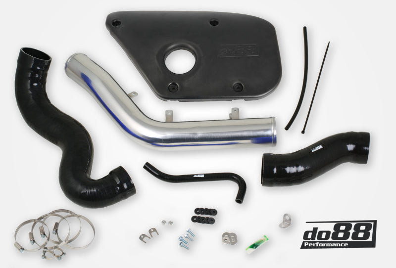 do88 IR-120-PE-S 3" Turbo Inlet Pipe Kit Black/Plastic for 08-15 Volvo T6 3.0L