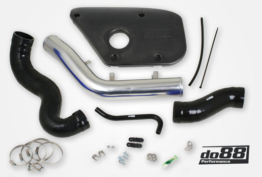do88 IR-120-PE-S 3" Turbo Inlet Pipe Kit Black/Plastic for 08-15 Volvo T6 3.0L