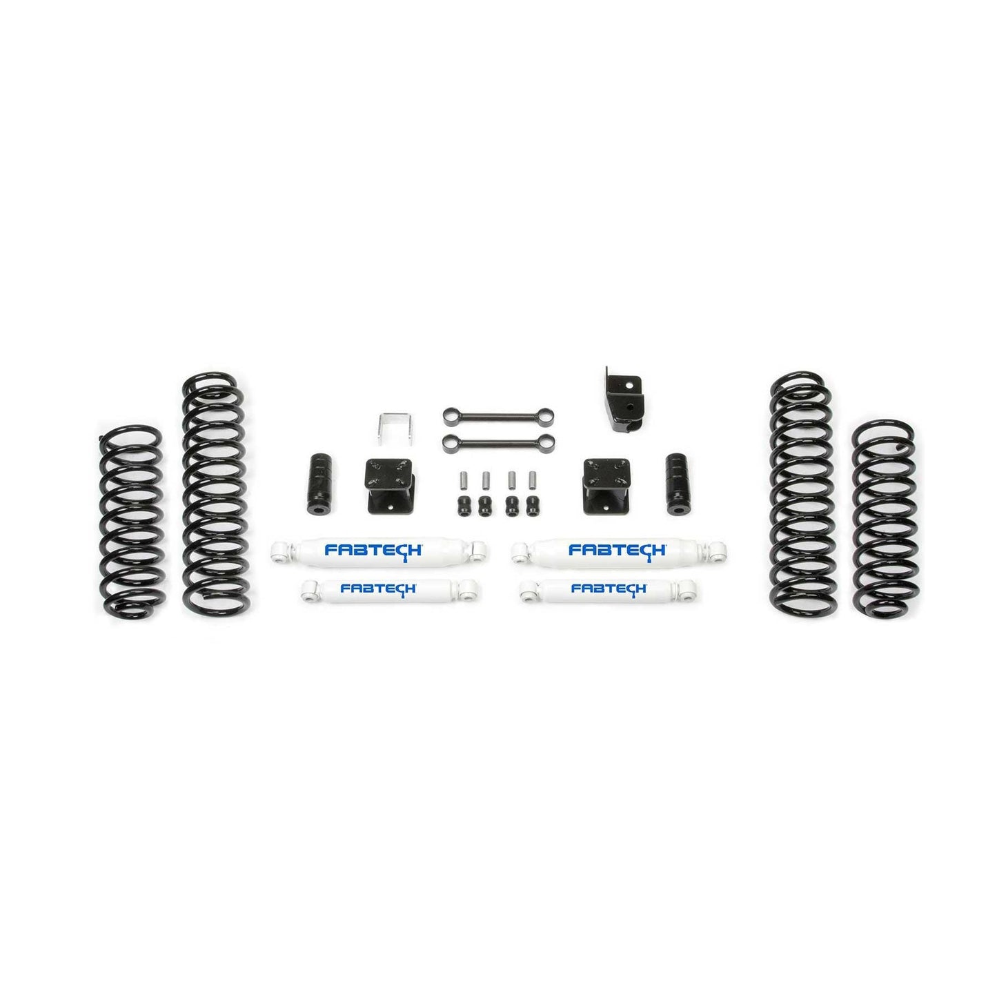 Fabtech 3in Sport System w/ Performance Shocks | Jeep JK 4-Door (07-18) (K4048)