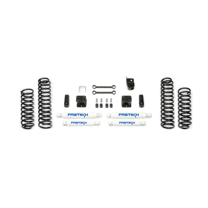 Fabtech 3in Sport System w/ Performance Shocks | Jeep JK 4-Door (07-18) (K4048)