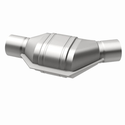 MagnaFlow Universal 2.5 Angled Inlet Cat | Mustang (79-04)