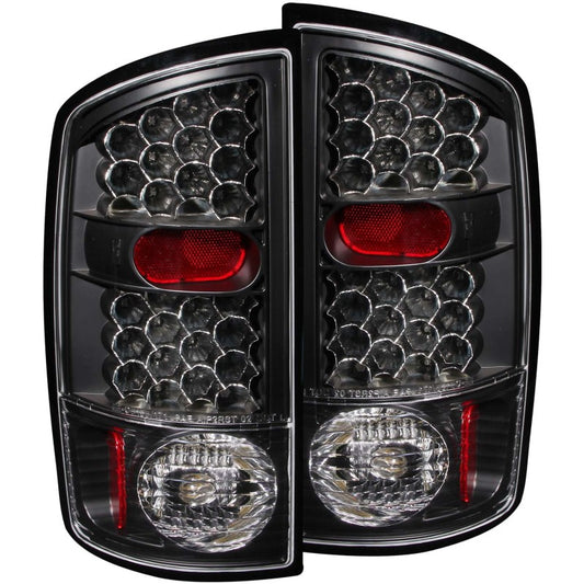 ANZO LED Black Taillights Pair | Dodge Ram 1500 (02-05) (311018)