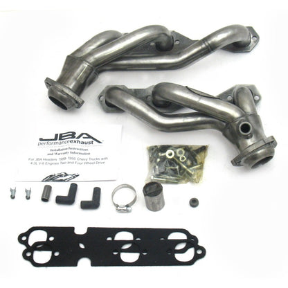 JBA 88-95 GM Truck 4.3L V6 Shorty SS Headers | Chevy K1500 (1840S)