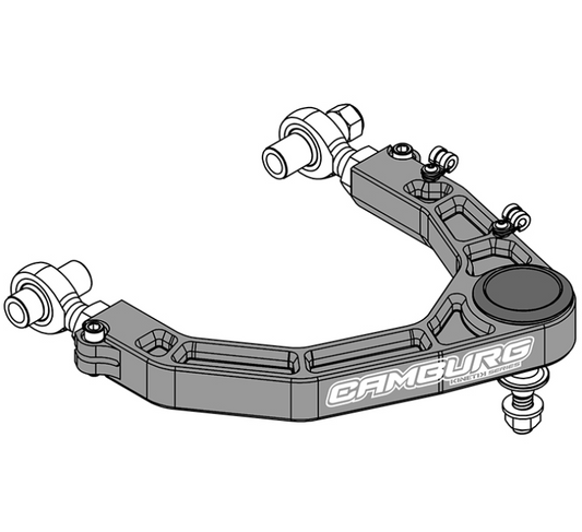 Camburg CAM-310189-GRY for Toyota Tundra 2WD/4WD 22-25 KINETIK V2 Billet Uniball