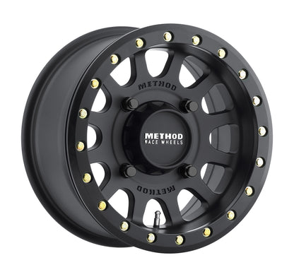 Method MR401 UTV Beadlock Matte Black | 14x7" +38mm | 4x136mm Wheel