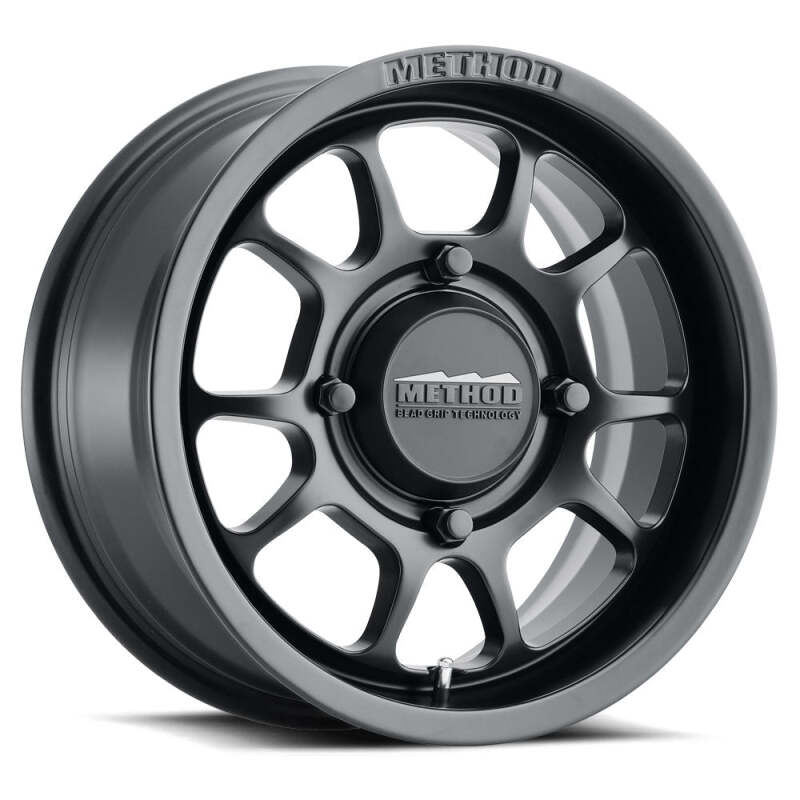 Method MR409 UTV Bead Grip Matte Black | 15x10" +0mm | 6x5.5mm Wheel
