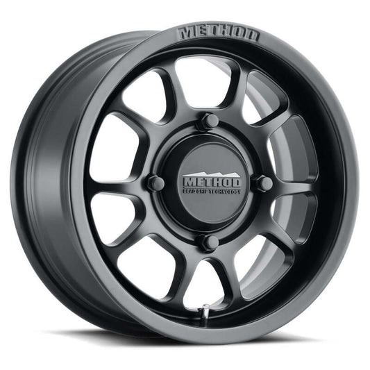 Method MR409 UTV Bead Grip Matte Black | 15x10" +0mm | 6x5.5mm Wheel
